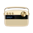 Saregama Carvaan 2.0 Hindi Portable Music Player - Sound by Harman/Kardon with 5000 Preloaded Songs and Podcast, FM/BT/AUX - Wine Gold (Champagne Gold)