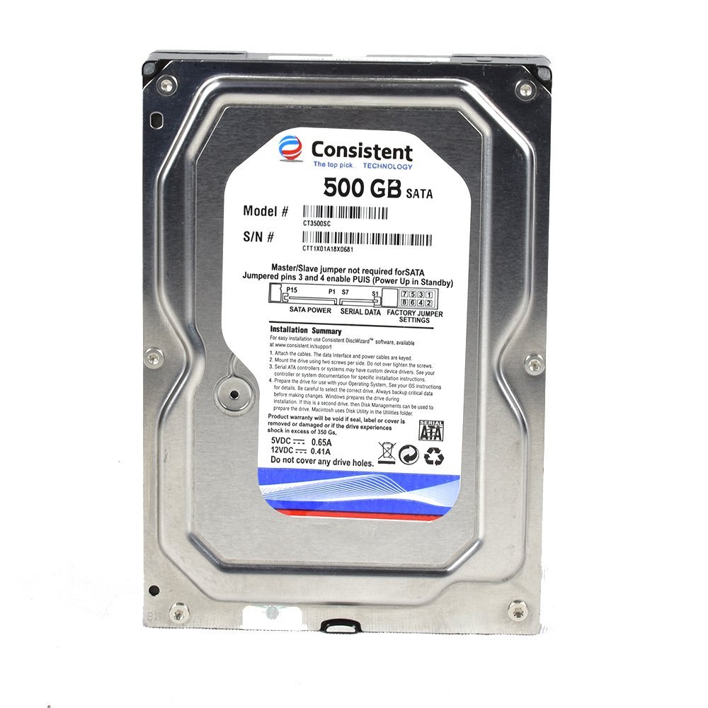 Consistent 500 Gb USB Hard Disk for Desktop,Mechanical Hard Disk