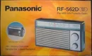 Panasonic RF-562DD FM/MW/SW 3 Band Battery Operated Radio (Black)