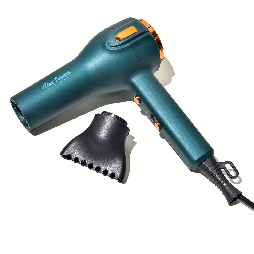 Alan Truman Force 8899-1800 Watts Super Powerful Ac Motor Hair Dryer – Jade Green