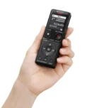 Sony ICD-UX570F Light Weight Voice Recorder, with 20hours Battery Life, 4GB Built-in Memory -Black