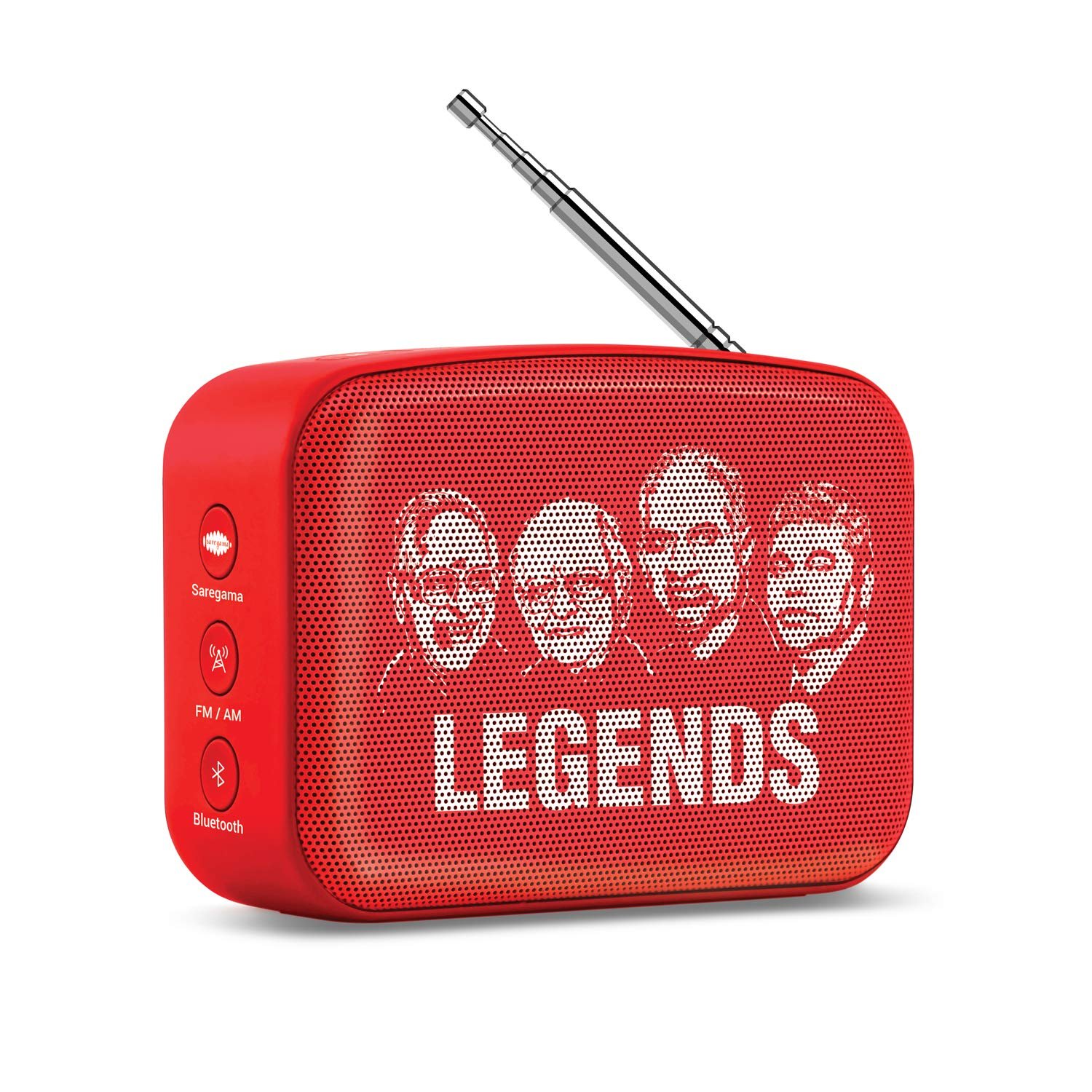 Saregama Carvaan Mini 2.0 Tamil- Music Player with Bluetooth/FM/AM/AUX (Sunset Red)