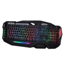 ZEBRONICS Zeb-Magnus USB Gaming Keyboard with 4 Modes Multicolour Lights,Gold Plated USB,Braided Cable