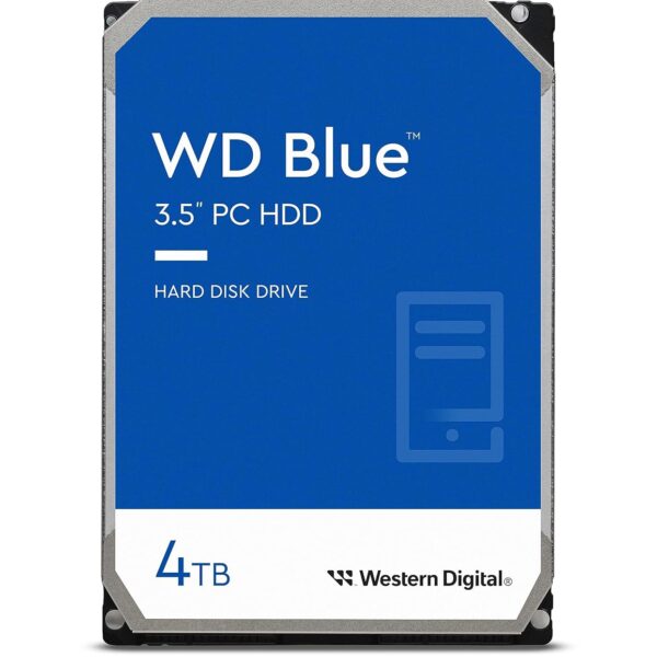 4TB WD Blue 3.5" SATA 6 Gb/s PC Hard Drive