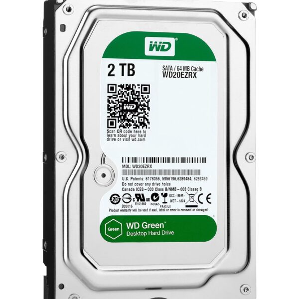 Western Digital Caviar Green 2 TB Desktop WD Internal Hard Drive (WD20EZRX)