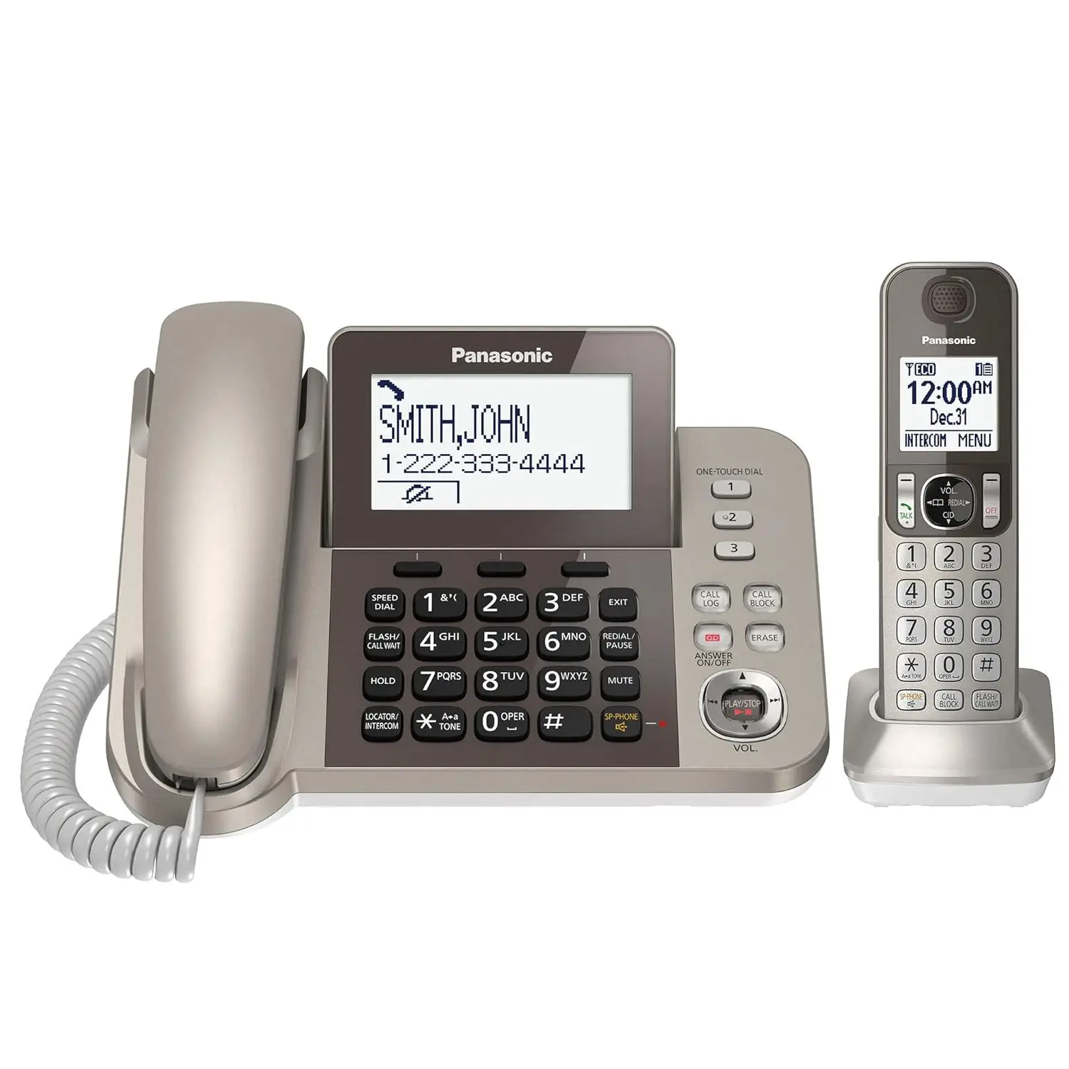 Panasonic KX-TGF350N DECT 1-Handset Landline Telephone by Panasonic