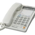 Panasonic Two line KX-T2378MXWD Corded Telephone (White)