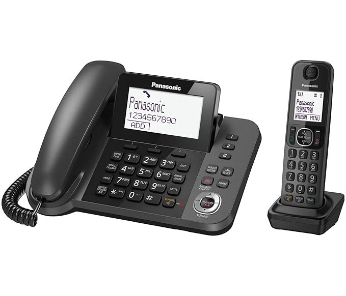 Panasonic KX-TGF310BX Digital Corded/Cordless Phone