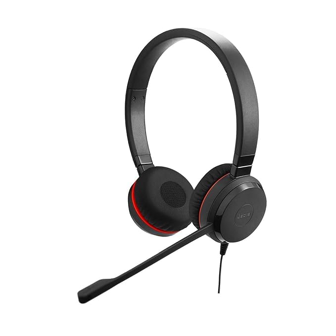 Jabra Evolve 30 II Stero On Ear Wired Headphones