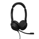 Jabra Evolve2 30 SE UC Stereo USB C/A Binaural Headset USB Headphone with Mic UC Stereo USB-C to USB-A Connectivity Noise Cancelling Leather Cushion for All Day Comfort Teams/Zoom Support