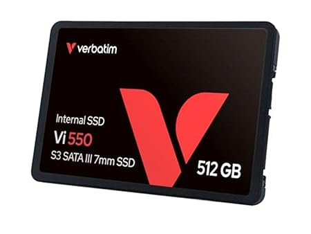 Verbatim 512GB Vi550 SATA III 2.5” SSD Internal Solid State Drive - Image 6
