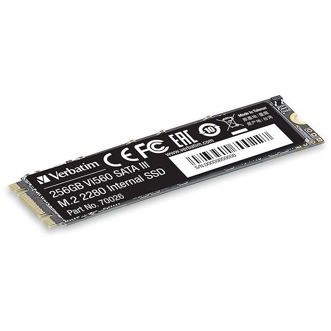 Verbatim 256GB Vi560 SATA III M.2 2280 Internal SSD - Image 2