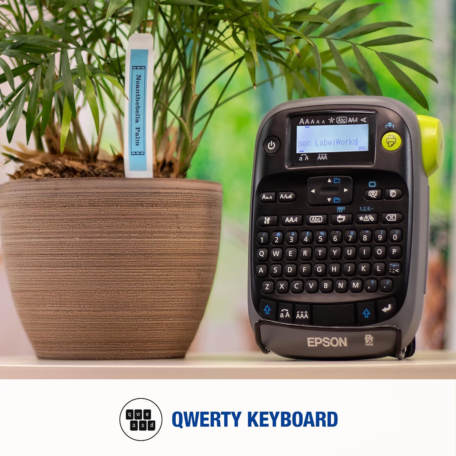 LABELWORKS Epson LW-PX300 Industrial Label Maker for Office - Sticker Labels, Magnetic Tape Compatible, Uses Only 203 and 205 Heat Shrink Tube Tapes, Portable Hand Label Printer - Image 3