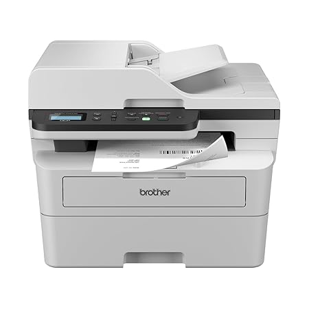 Brother Multifunctional Mono Laser DCP-B7640DW with Duplex Printing, White