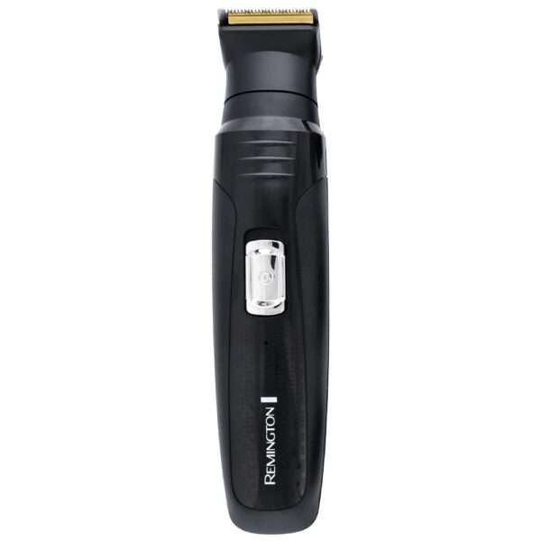 Remington Groom Kit Personal Groomer Hair Trimmer PG6130 | Titanium Coated Blades for Precision | Includes 5 Trimmers, Adjustable Comb (2-20mm), and Mini Foil Shaver | 40-Minute Runtime, 16-Hour Charge | Compact Storage Stand & 3-Year Guarantee