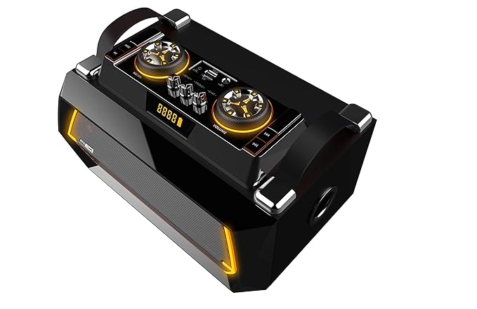 Altec Lansing AL-3001D 50 Watt Wireless Bluetooth Portable Speaker (Black) - Image 5