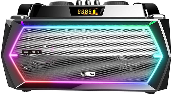 Altec Lansing AL-3001D 50 Watt Wireless Bluetooth Portable Speaker (Black) - Image 4